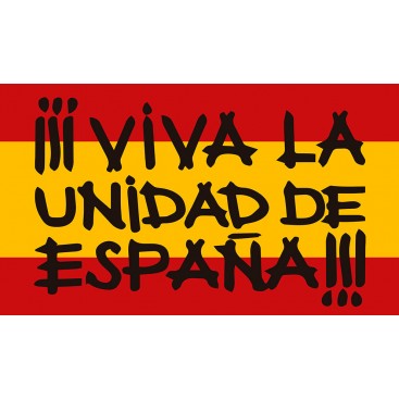 Pegatina Viva la unidad de España