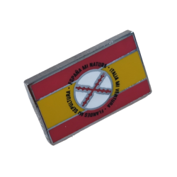 GEMELOS BANDERA ESPAÑA LEMA TERCIOS 2