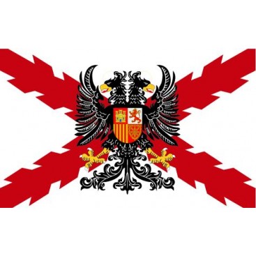 Pegatina bandera tercios de Flandes
