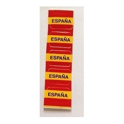Pegatina de reloj España.