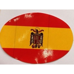 Pegatina Bandera España con...