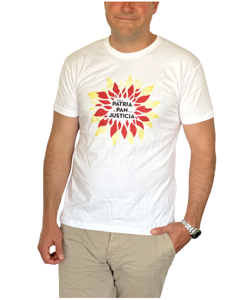 Camiseta Patria, Pan y Justicia