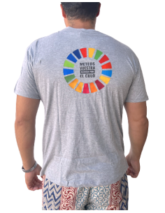 CAMISETA GRIS AGENDA 2030