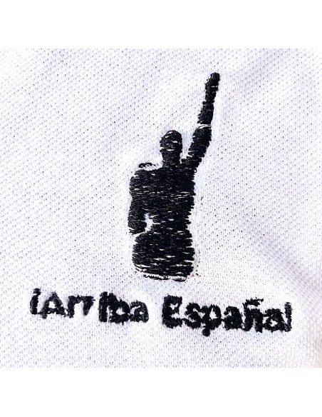 POLO BLANCO ARRIBA ESPAÑA
