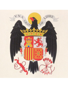 PEGATINA ÁGUILA DE SAN JUAN CUADRADA