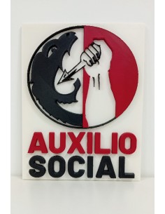 ESCUDO AUXILIO SOCIAL 3D