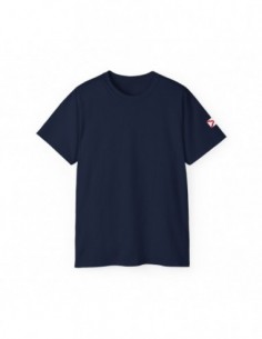 Camiseta Aspa de Borgoña en Manga