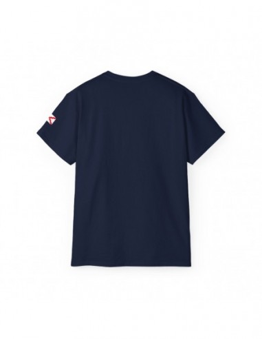 Camiseta Aspa de Borgoña en Manga
