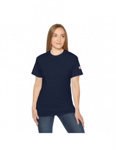 Camiseta Aspa de Borgoña en Manga