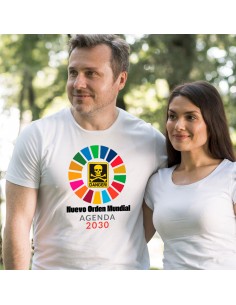 Camiseta Agenda 2030 Nuevo Orden Mundial