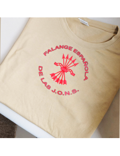 CAMISETA FALANGE ESPAÑOLA DE LAS JONS YUGO Y FLECHAS PECHO