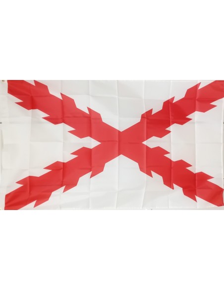 Bandera Aspa San Andrés  Medidas: 60x100 cm.Poliester