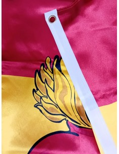 BANDERA ESPAÑA SAGRADO CORAZÓN RASO 2