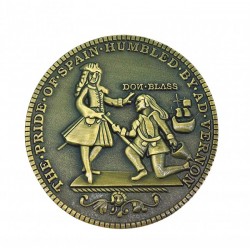 MONEDA BLAS DE LEZO RÉPLICA ORIGINAL 1741