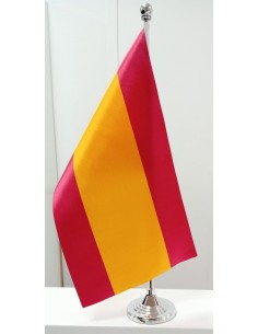 BANDERÍN SOBREMESA BANDERA DE ESPAÑA RASO