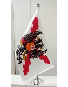 BANDERÍN SOBREMESA BANDERA TERCIOS DE FLANDES RASO