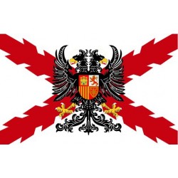 Pegatina bandera tercios de Flandes