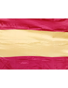 BANDERA DE ESPAÑA SATÉN PARA MÁSTIL INTERIOR