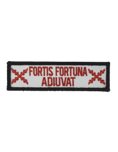 PARCHE VELCRO FORTIS BLANCO