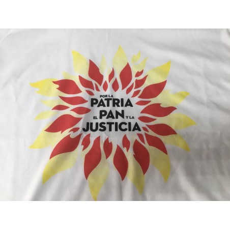 Camiseta Patria, Pan y Justicia
